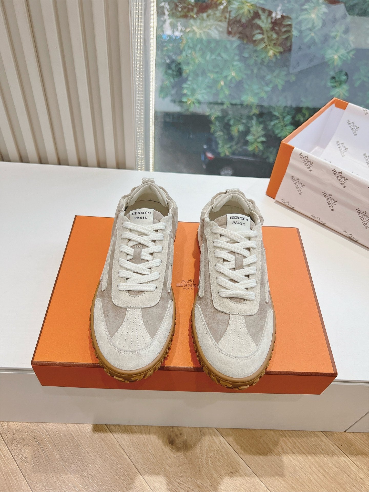 Hermès Bouncing Calfskin Sneakers