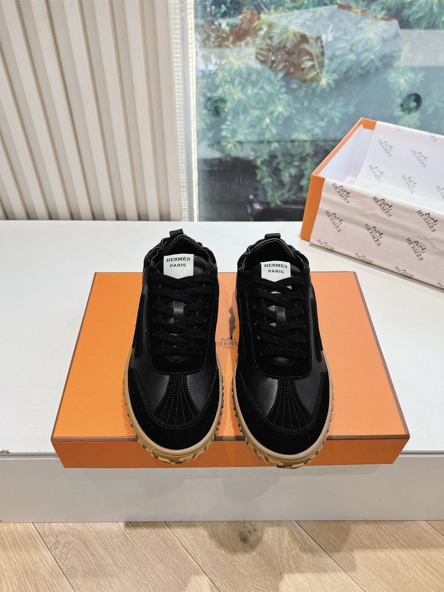 Hermès Bouncing Calfskin Sneakers