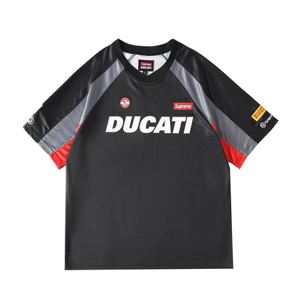 Supreme x Ducati Silicone Leather Logo Jersey – SS24 Week 16