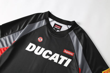 Supreme x Ducati Silicone Leather Logo Jersey – SS24 Week 16