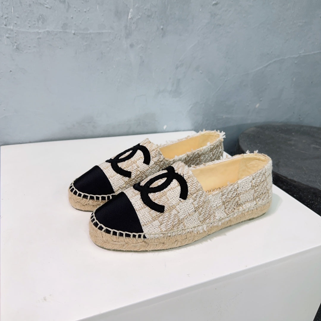 Chanel New Rope Sole Espadrilles