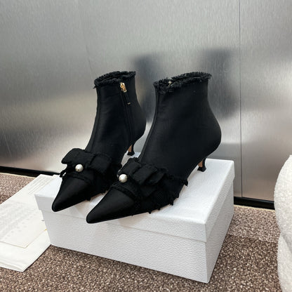 Dior J'Adior Adiorble Tassel Ankle Boots – 2024 Fall/Winter Collection