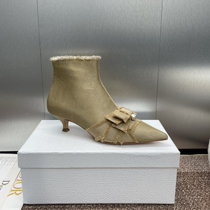 Dior J'Adior Adiorble Tassel Ankle Boots – 2024 Fall/Winter Collection