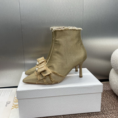 Dior J'Adior Adiorble Tassel Ankle Boots – 2024 Fall/Winter Collection