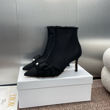 Dior J'Adior Adiorble Tassel Ankle Boots – 2024 Fall/Winter Collection