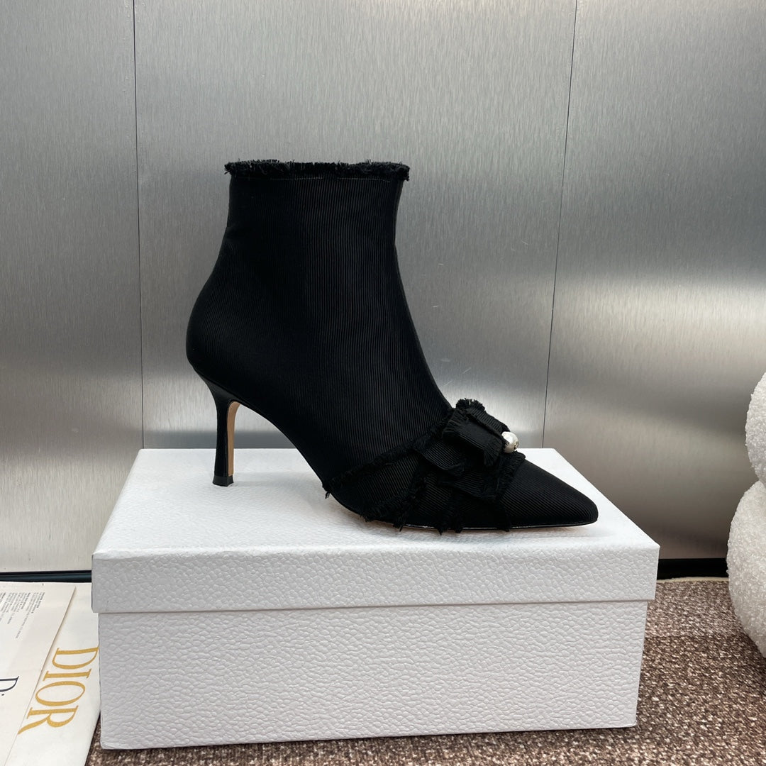Dior J'Adior Adiorble Tassel Ankle Boots – 2024 Fall/Winter Collection