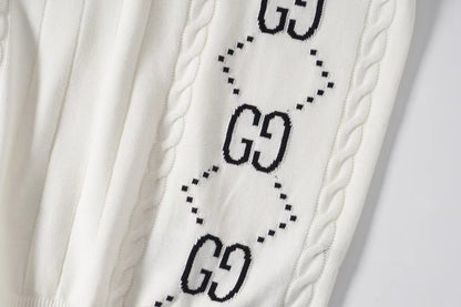Gucci Double G Knit Polo Sweater – 2024 Collection