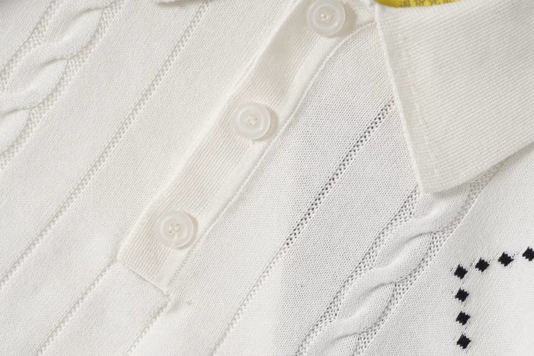 Gucci Double G Knit Polo Sweater – 2024 Collection