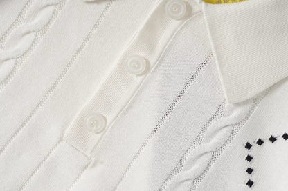 Gucci Double G Knit Polo Sweater – 2024 Collection
