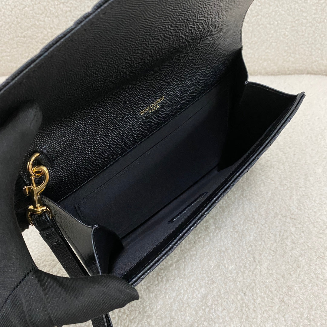 Saint Laurent Monogram Envelope Clutch Bag