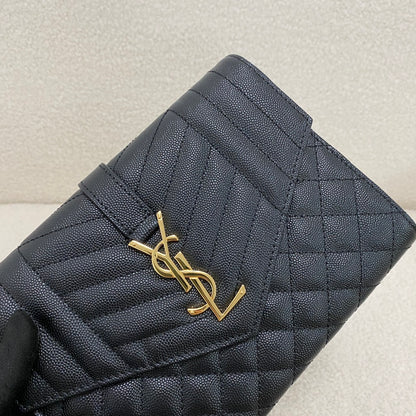 Saint Laurent Monogram Envelope Clutch Bag