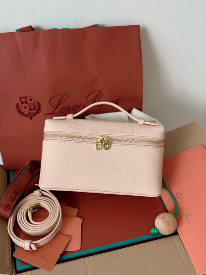 Loro Piana L19 Crossbody Bag – Cream Honey