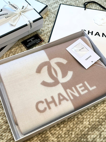 Chanel Double-Sided Jacquard Scarf