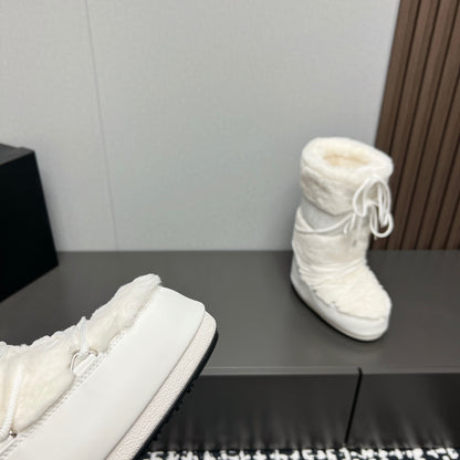 Moon Boot Fluffy Y2K Snow Boots – 2024FW