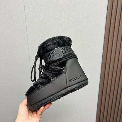Moon Boot Fluffy Snow Boots – 2024FW