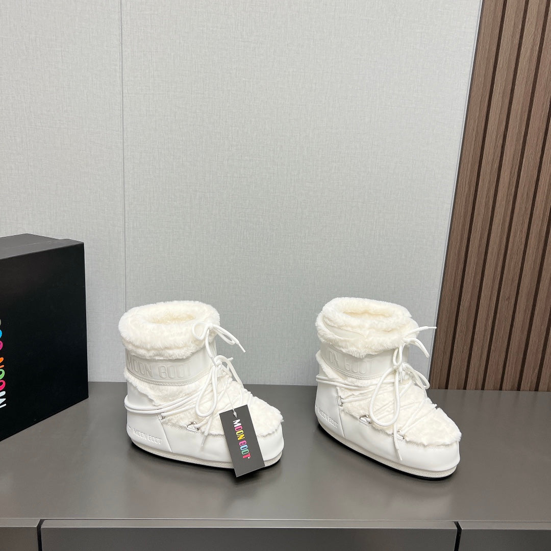 Moon Boot Fluffy Snow Boots – 2024FW