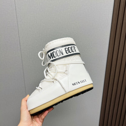 Moon Boot 2024 Autumn/Winter Platform Snow Ankle Boots – 2024FW