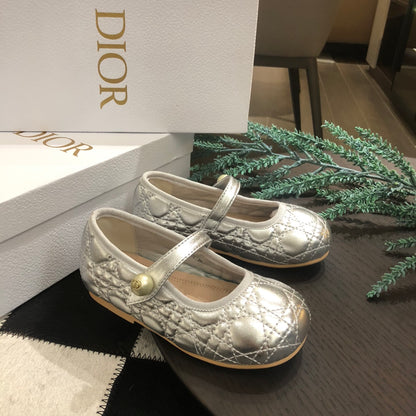 Dior DioBady Ballet Quilted Flats – Kids Collection – 2024SS