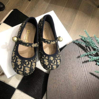 Dior DioBady Ballet Quilted Flats – Kids Collection – 2024SS