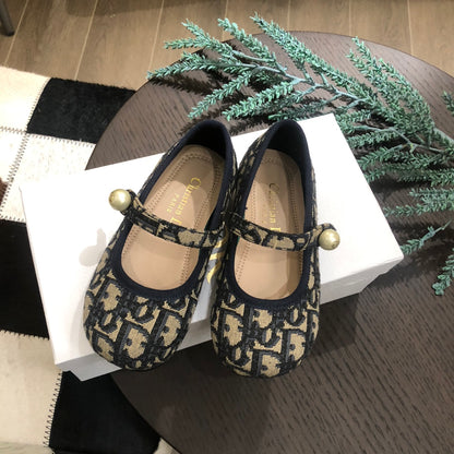Dior DioBady Ballet Quilted Flats – Kids Collection – 2024SS