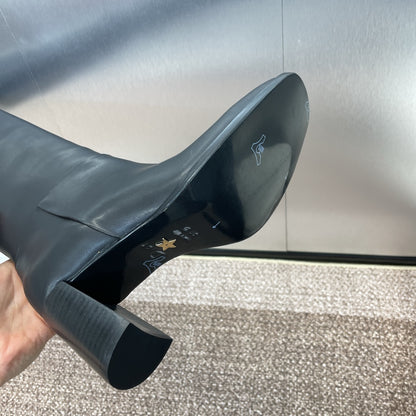 Dior D-Town Chunky Heel Knee-High Boots – 2024 Autumn/Winter Collection
