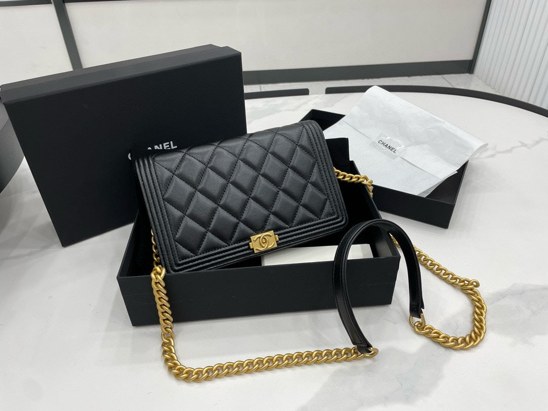 Chanel Boy WOC Lambskin Crossbody Bag – 2022 Collection