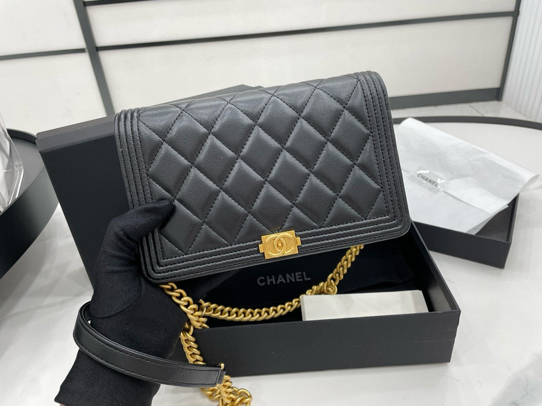 Chanel Boy WOC Lambskin Crossbody Bag – 2022 Collection
