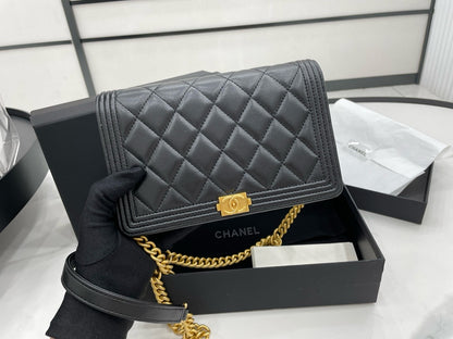 Chanel Boy WOC Lambskin Crossbody Bag – 2022 Collection