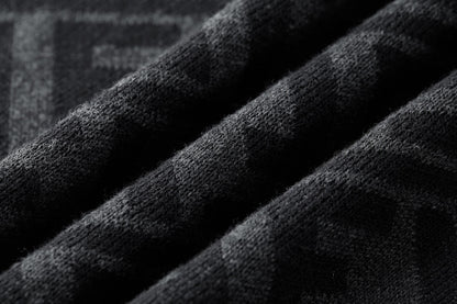 Fendi Jacquard Double F Wool Sweater