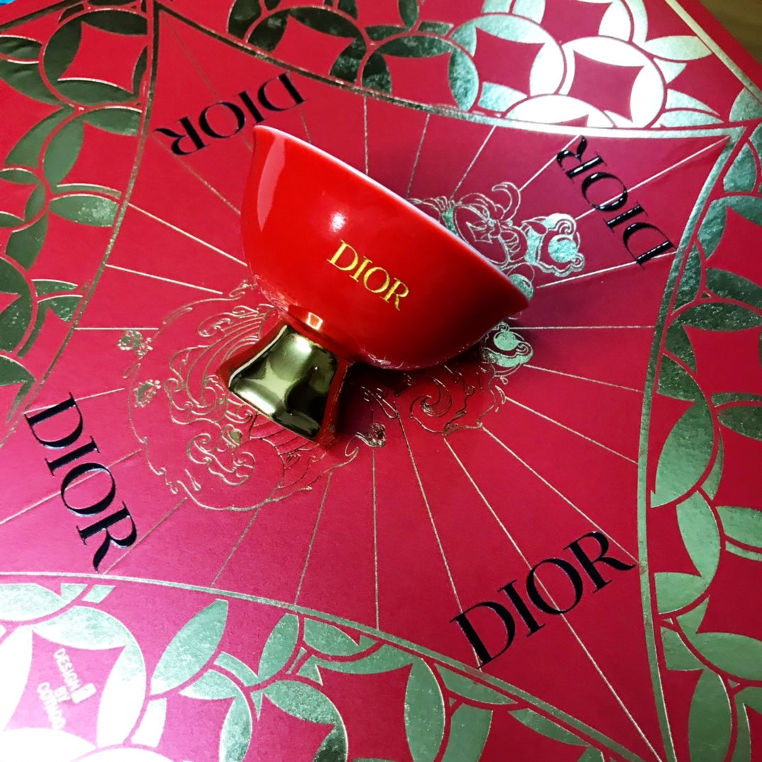 Dior Chinese Red Fortune Tea Set