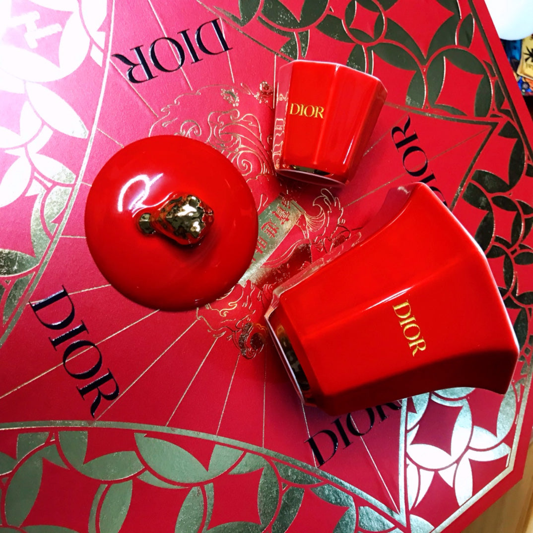 Dior Chinese Red Fortune Tea Set