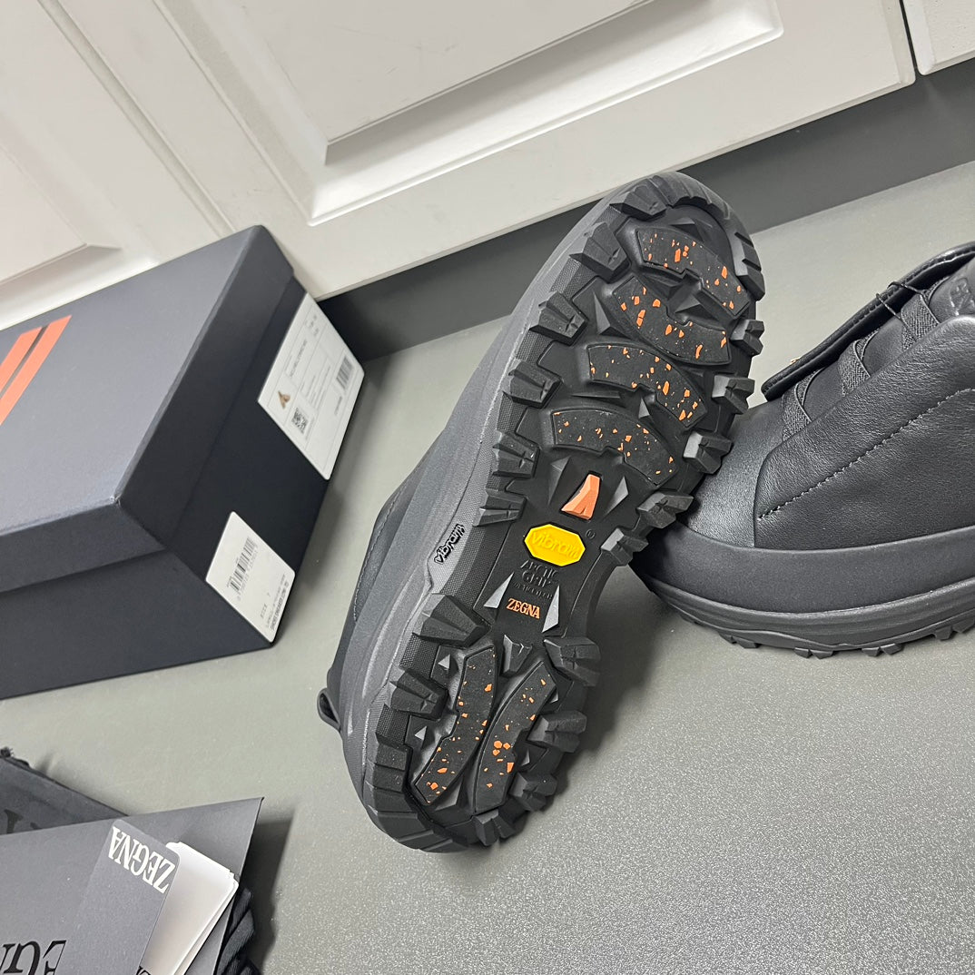 Zegna Triple Stitch™ Monte Perforated Casual Shoes