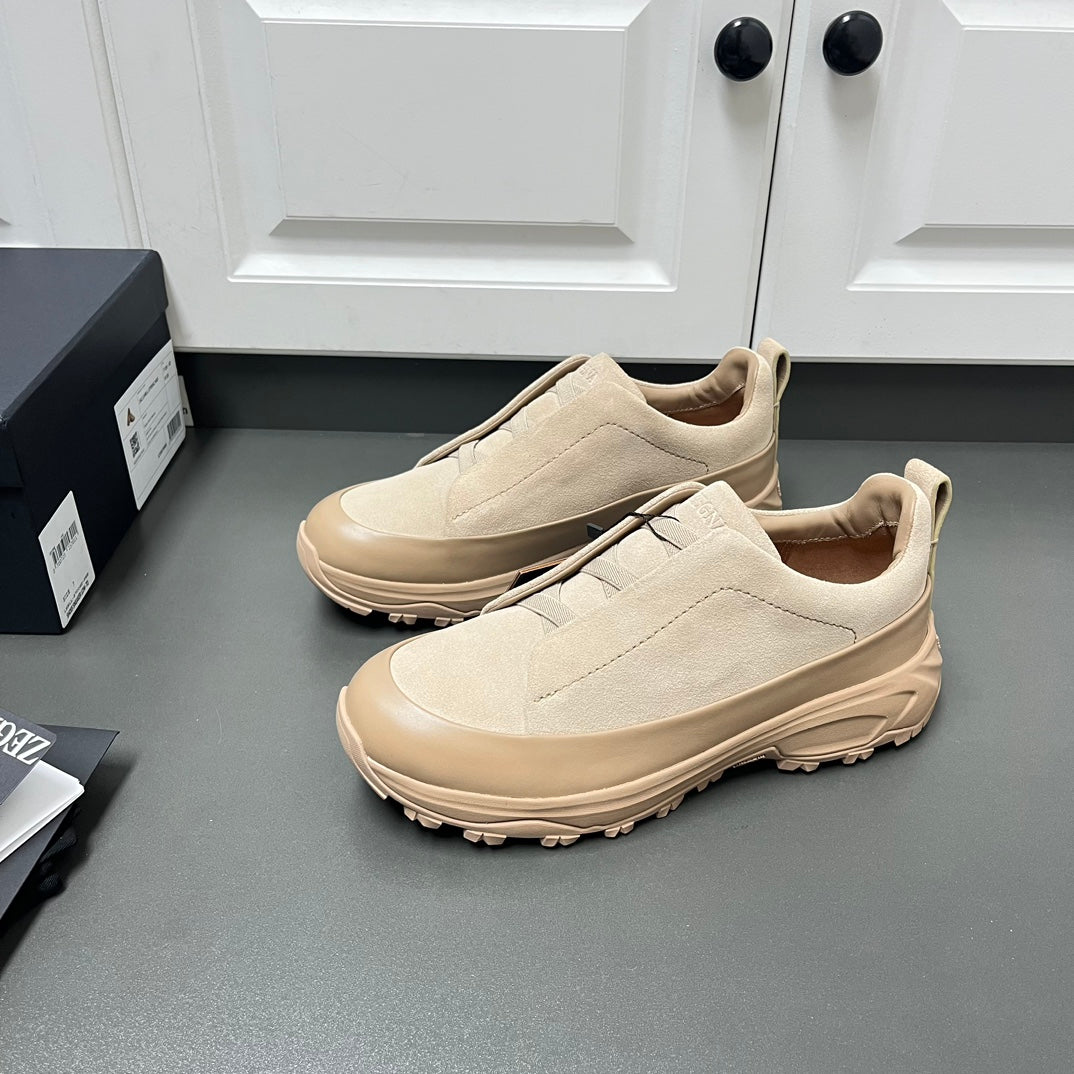 Zegna Triple Stitch™ Monte Perforated Casual Shoes