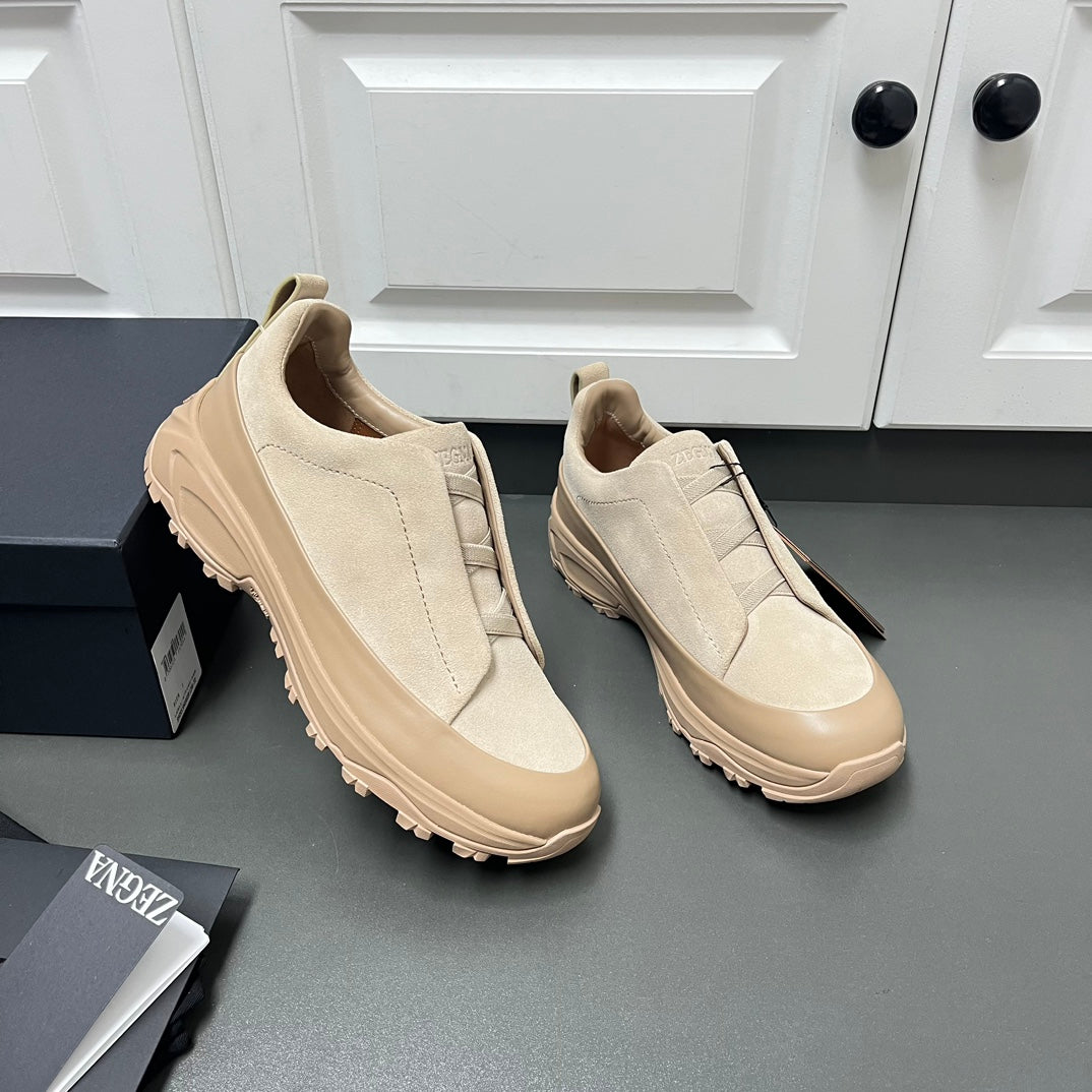 Zegna Triple Stitch™ Monte Perforated Casual Shoes