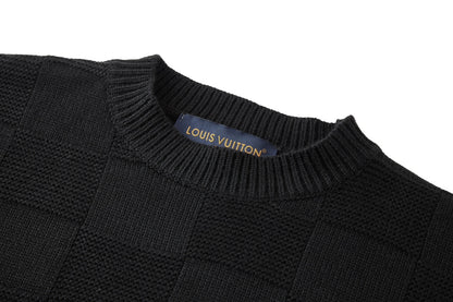 Louis Vuitton Damier Pin Embroidered Sweater