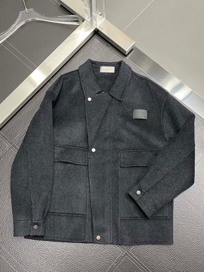 Dior Men's Classic Lambswool Short Coat