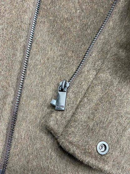 Dior Men's Classic Lambswool Short Coat