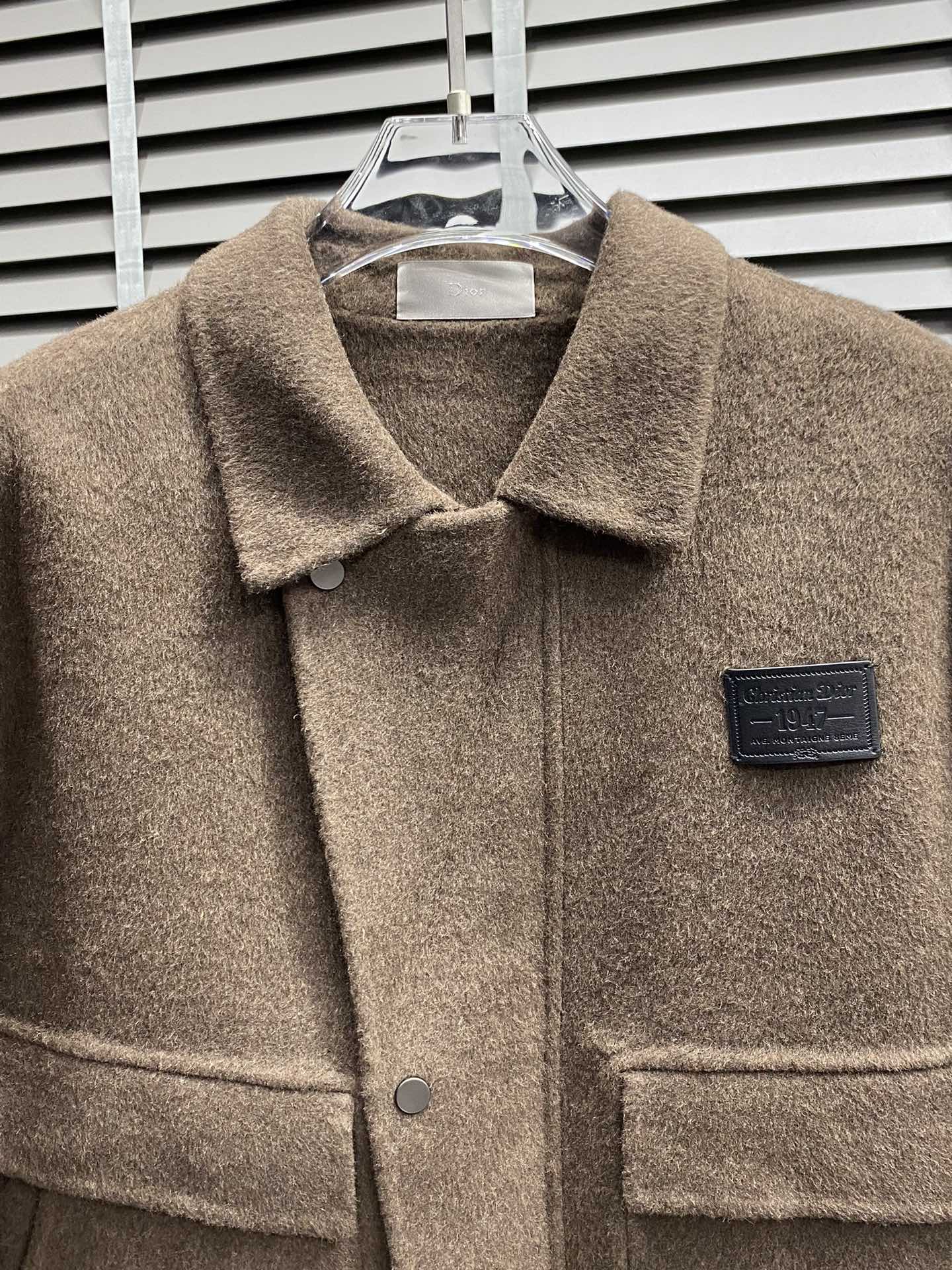 Dior Men's Classic Lambswool Short Coat
