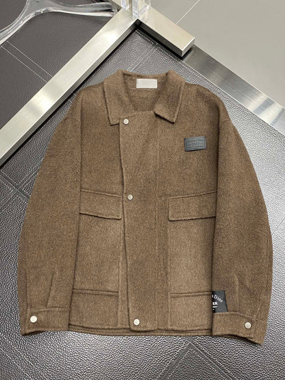 Dior Men's Classic Lambswool Short Coat