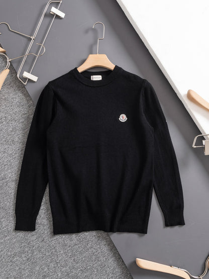 Moncler Round Neck Knit Sweater – 2024 Collection