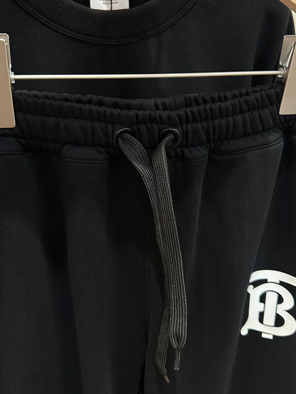 Burberry TB Monogram Cotton Sweatpants