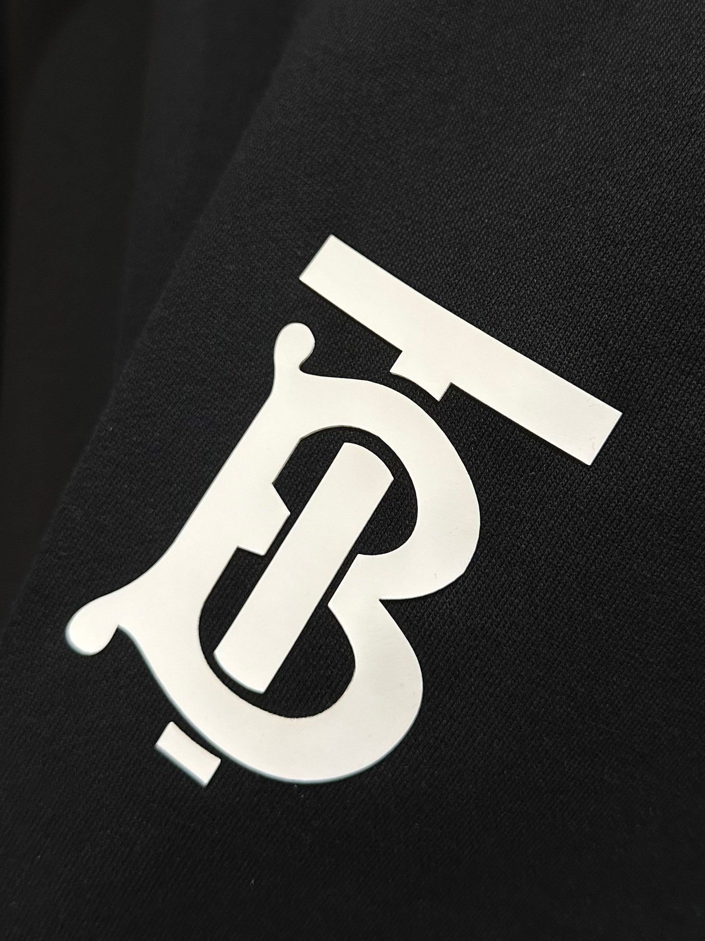 Burberry TB Monogram Cotton Crewneck Sweatshirt