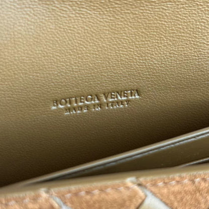 Bottega Veneta Suede Woven Clutch Bag – Autumn/Winter Collection