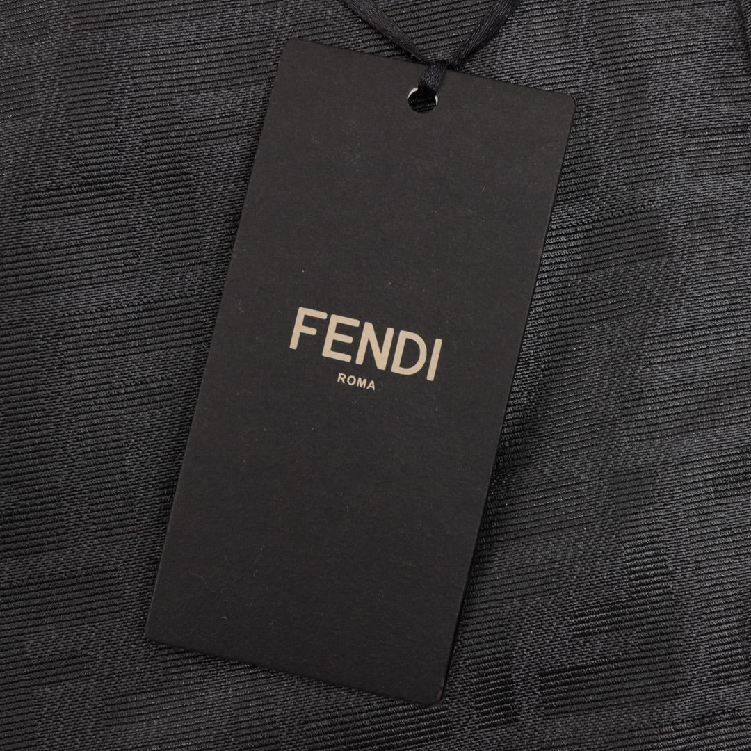 Fendi FF Monogram Full-Zip Windbreaker Jacket