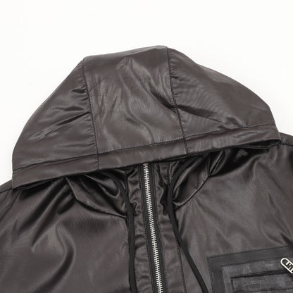 Fendi FF Monogram Full-Zip Windbreaker Jacket