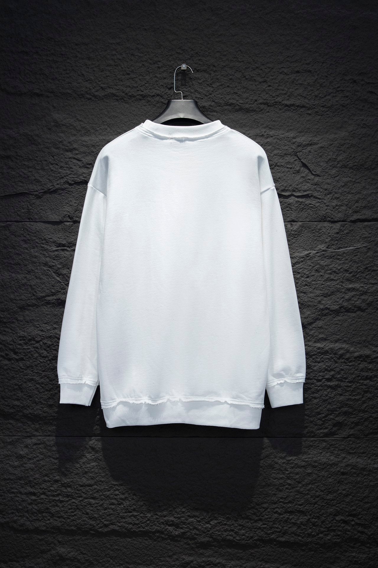 Miu Miu Embroidered Oversize Cotton Sweatshirt