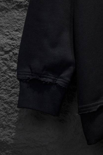 Miu Miu Embroidered Oversize Cotton Sweatshirt