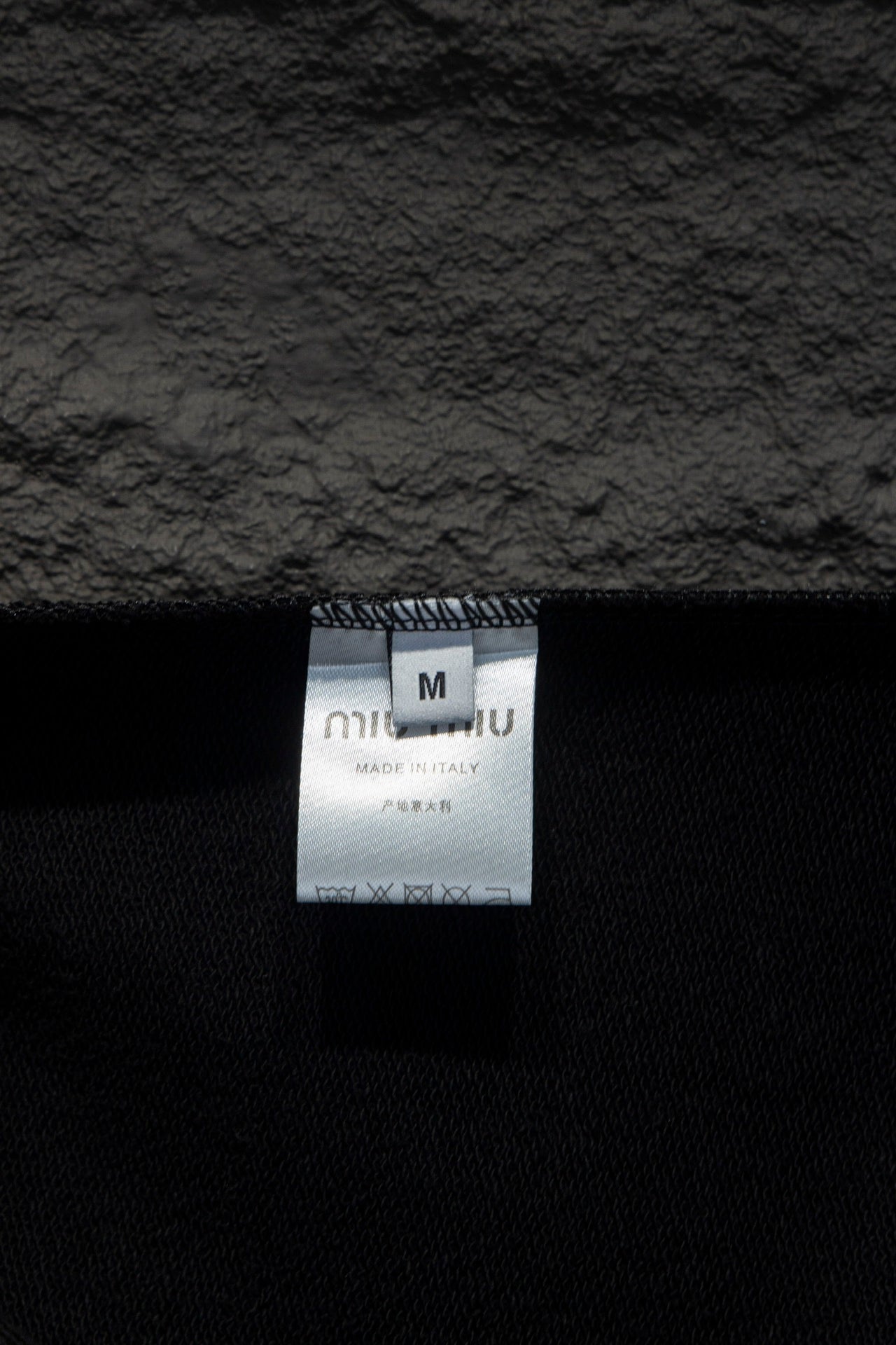 Miu Miu Embroidered Oversize Cotton Sweatshirt