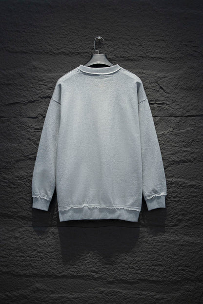 Miu Miu Embroidered Oversize Cotton Sweatshirt