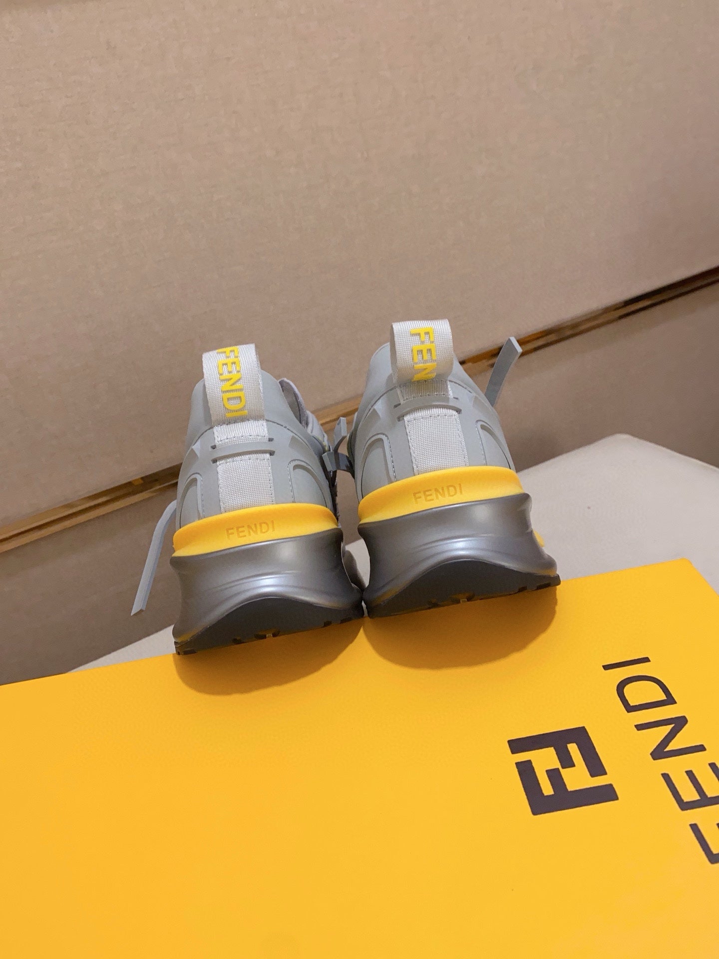 Fendi Men's Casual Leather Sneakers – 2025 Collection